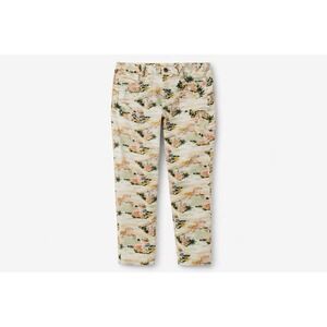 Women's Boden Paradise Bay Chino Pants Womens Sz 6 Long Tropical Print